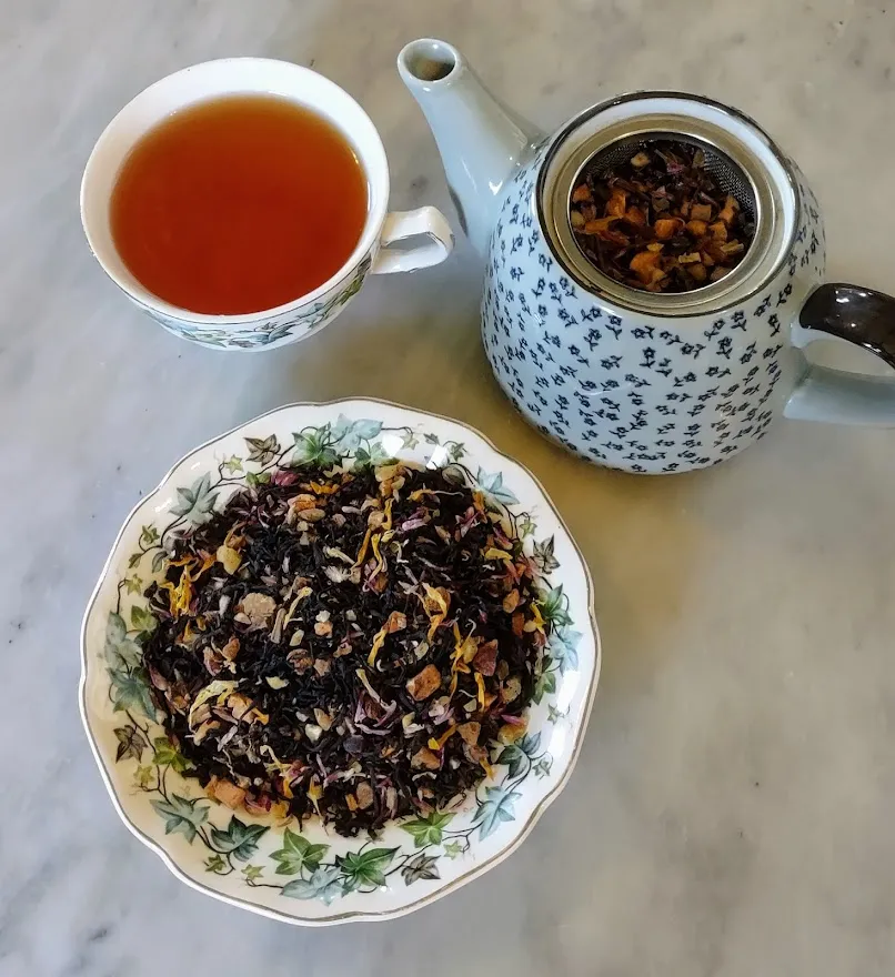 Apple Crumble brewed tea