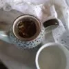 Moroccan Macaroon steeping